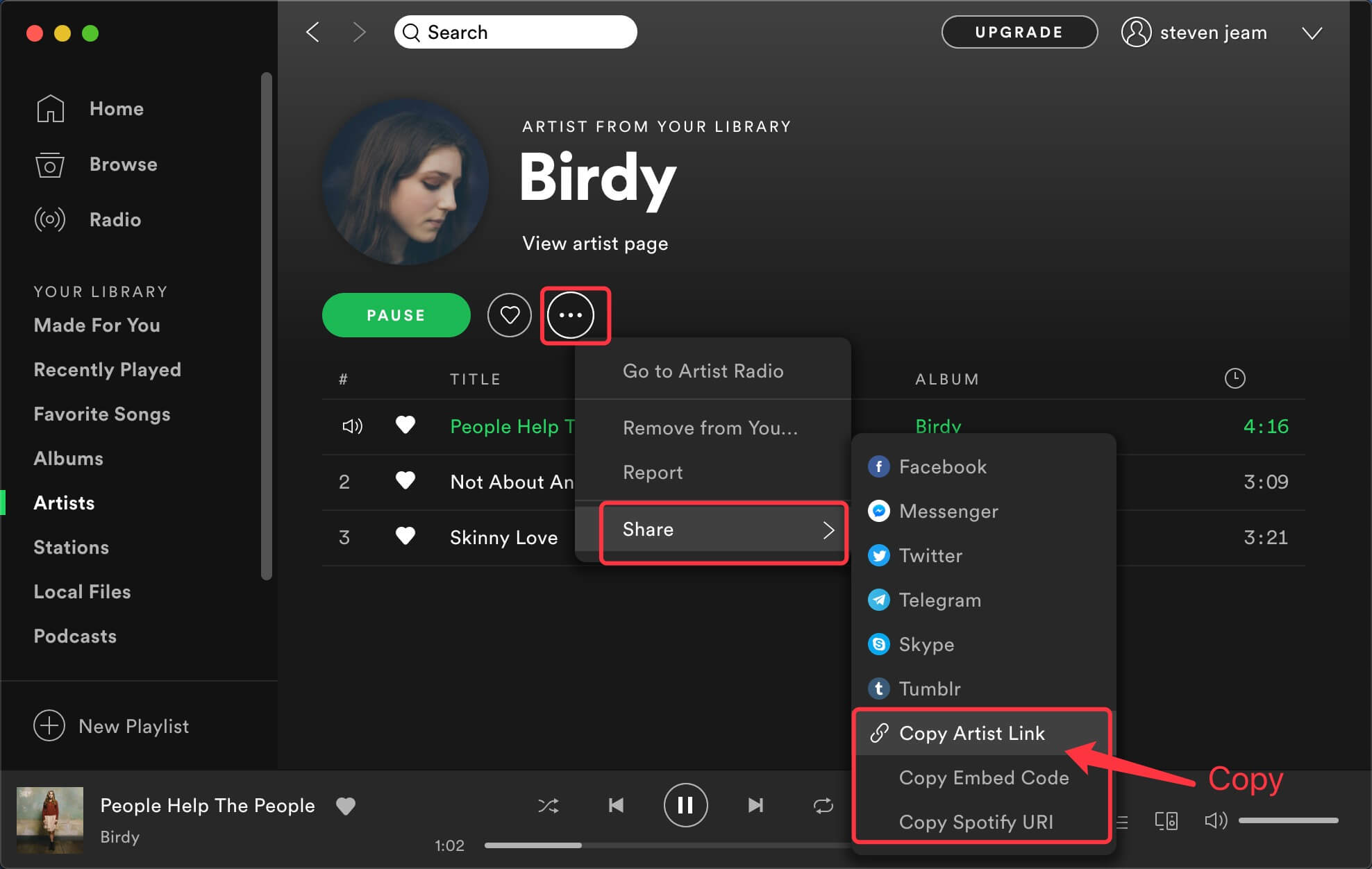 how to download music on spotify